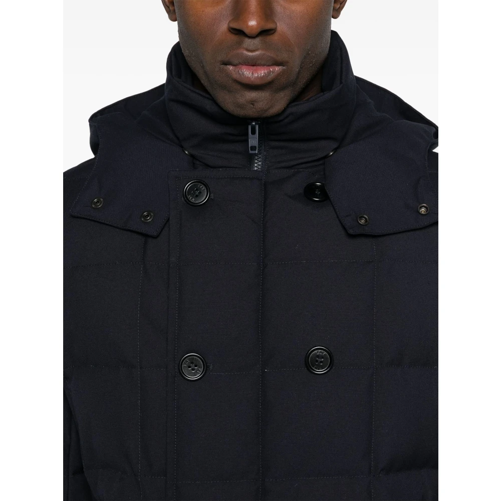 Fay Midnight Blue Puffer Jacket Blue Heren