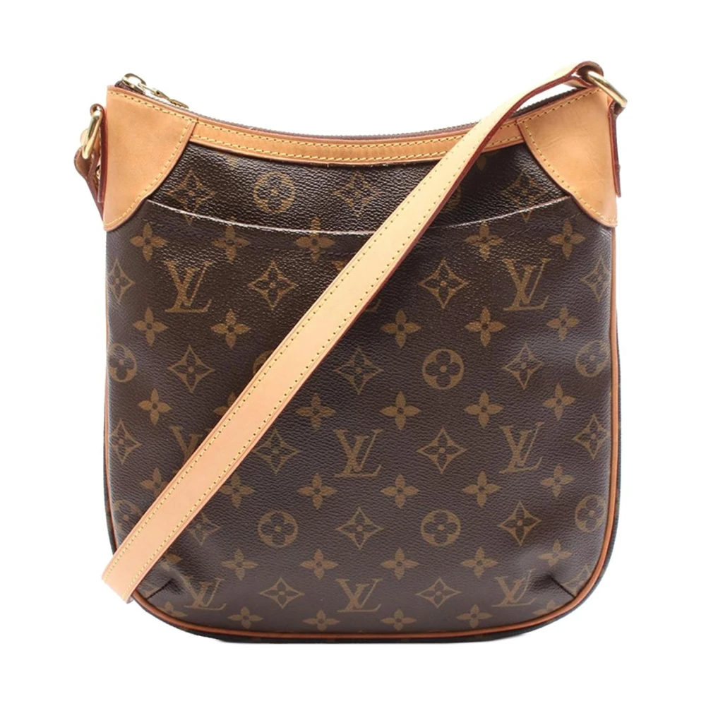 Louis Vuitton Vintage Women's Brown Pre-Owned Monogram Canvas Crossbody Bag
