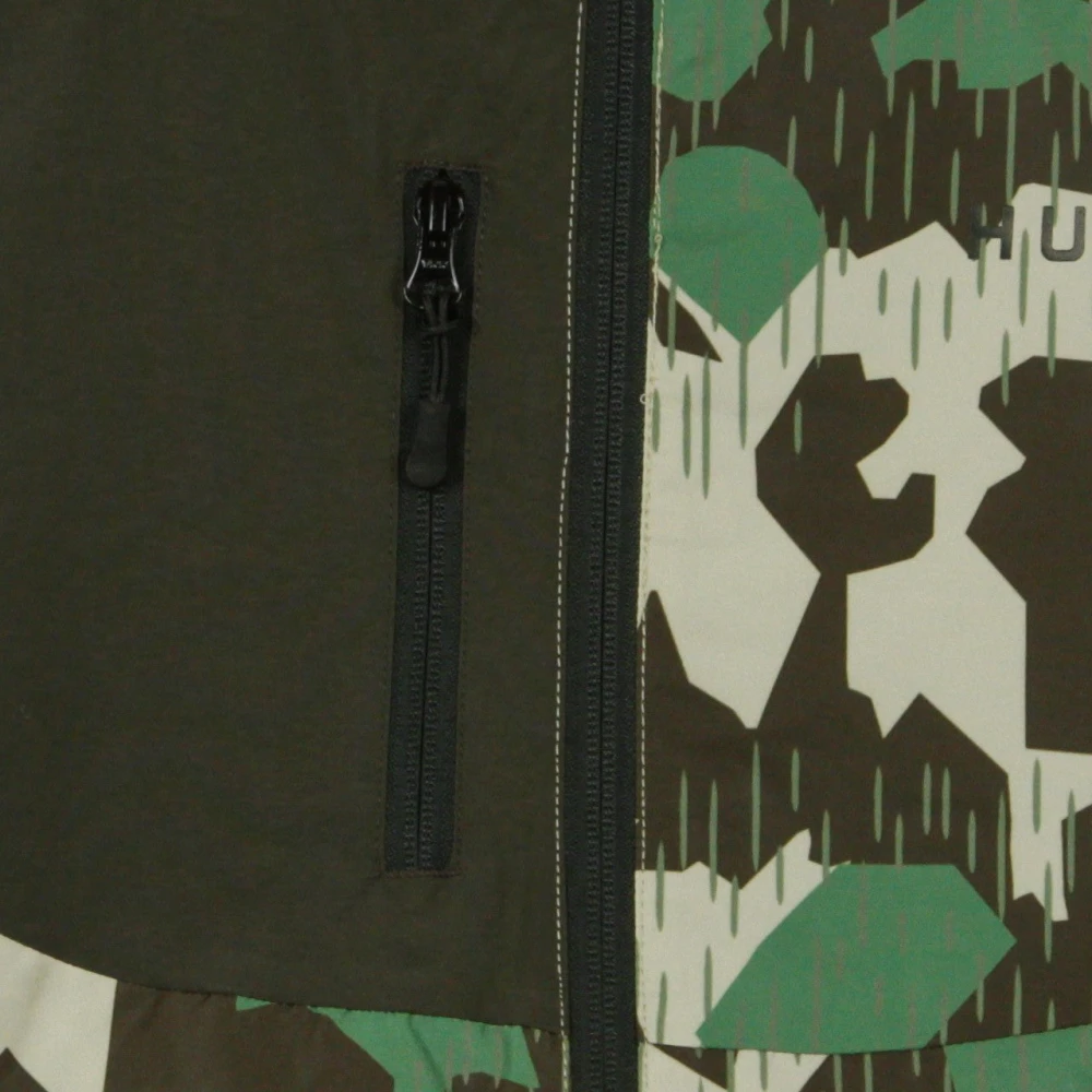 HUF Camo Shell Jas voor Mannen Multicolor Heren