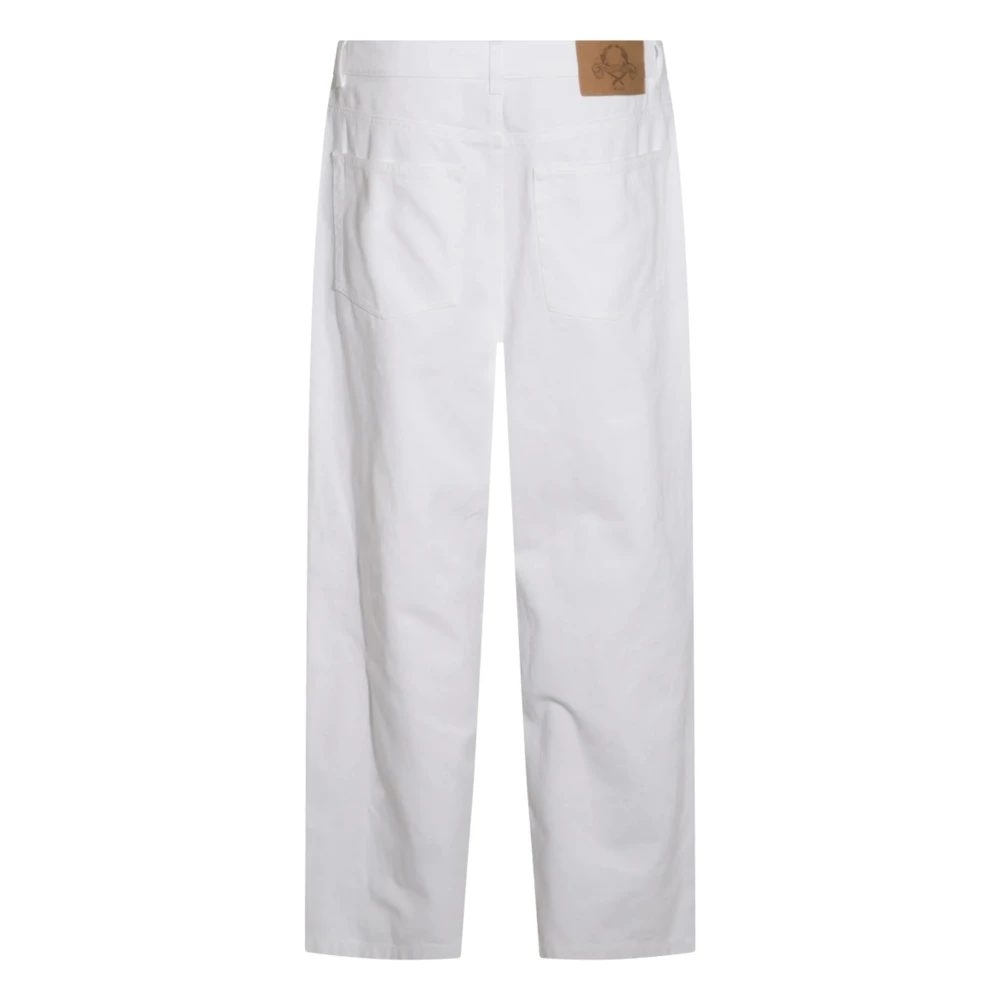 Moschino Witte Broek White Heren