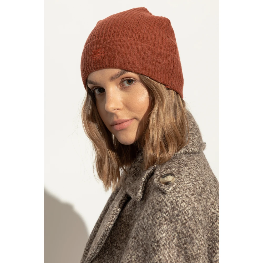 ETRO Pet met geborduurd logo Brown Dames