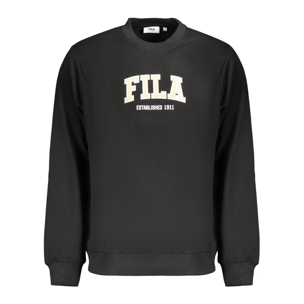 Fila Men's Black Rifredi Sweatshirt - Sweatshirts - S - Sweatshirts & Hoodies