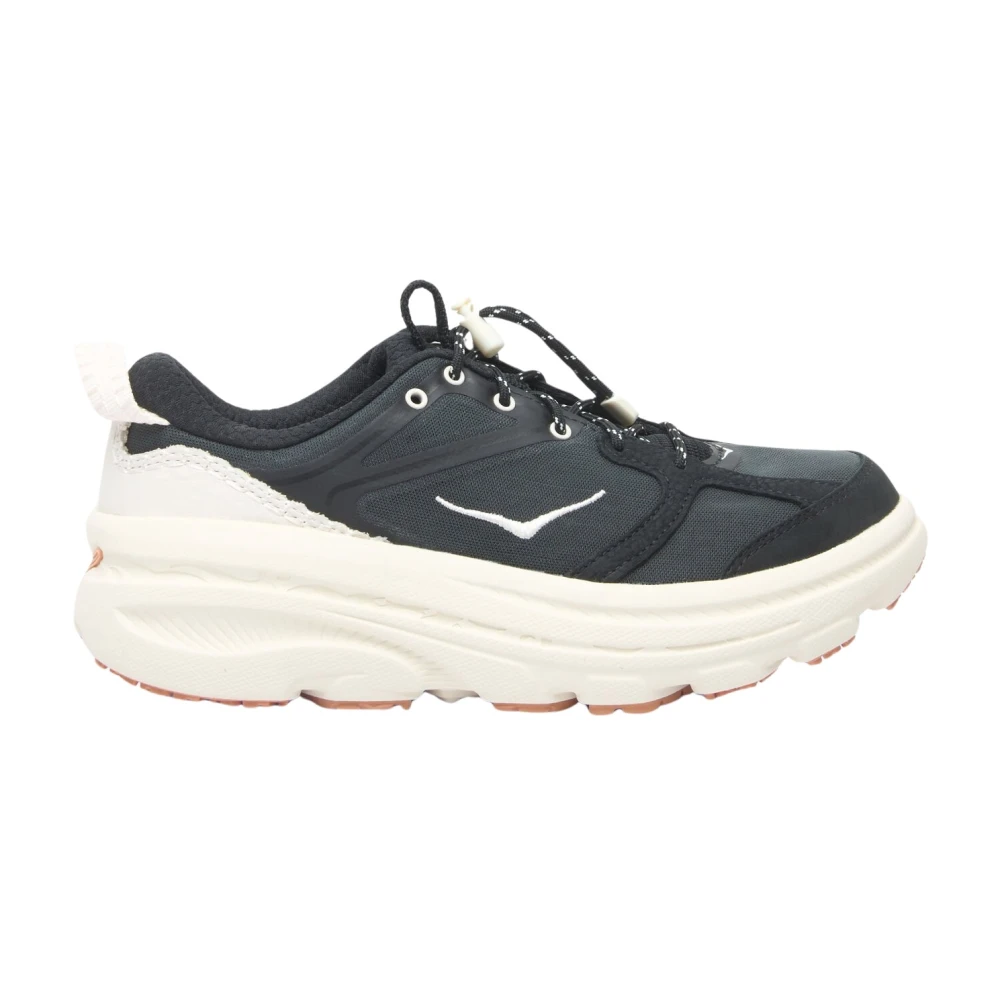 Hoka One One Sneakers med Panelkonstruktion och Tjock Sula Black, Herr