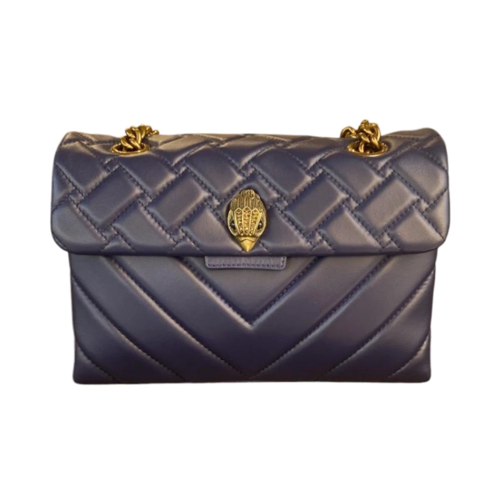 Kurt Geiger Stijlvolle Leren Tas voor Vrouwen Blue Dames