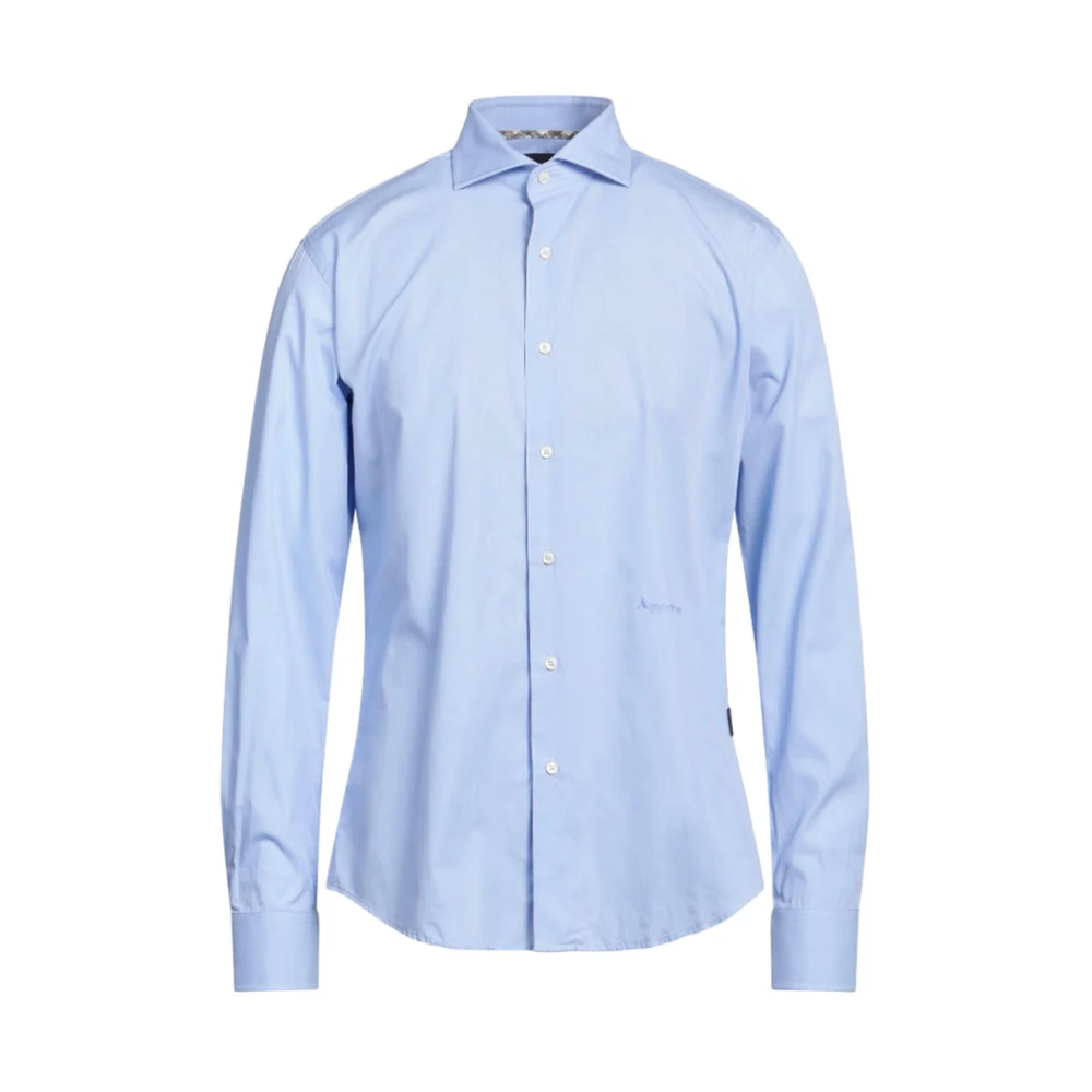 Aquascutum Kleding Overhemden Blue Heren