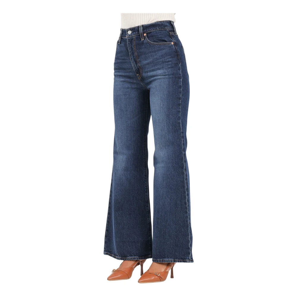 Levi's Women's Blue Flare Jeans, W28, Jeans