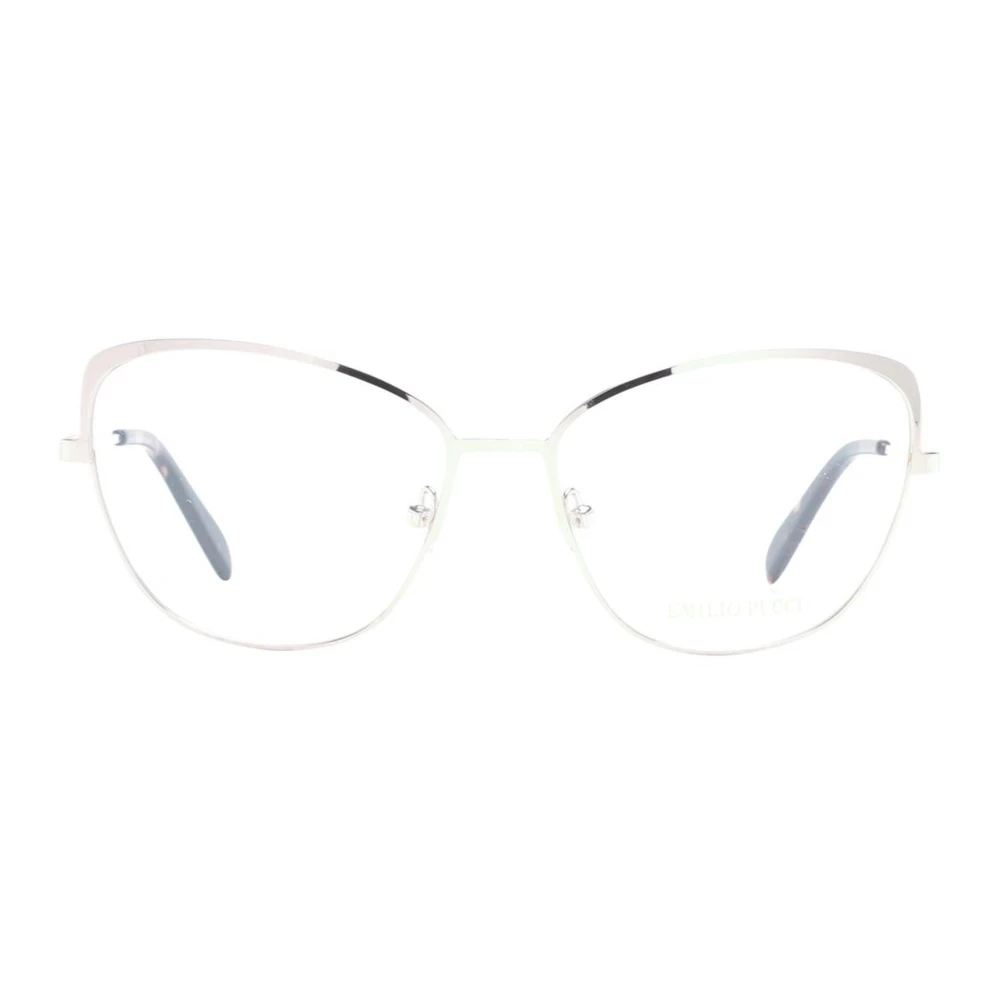 EMILIO PUCCI Rose Gold Cat Eye Optische Monturen Pink Dames