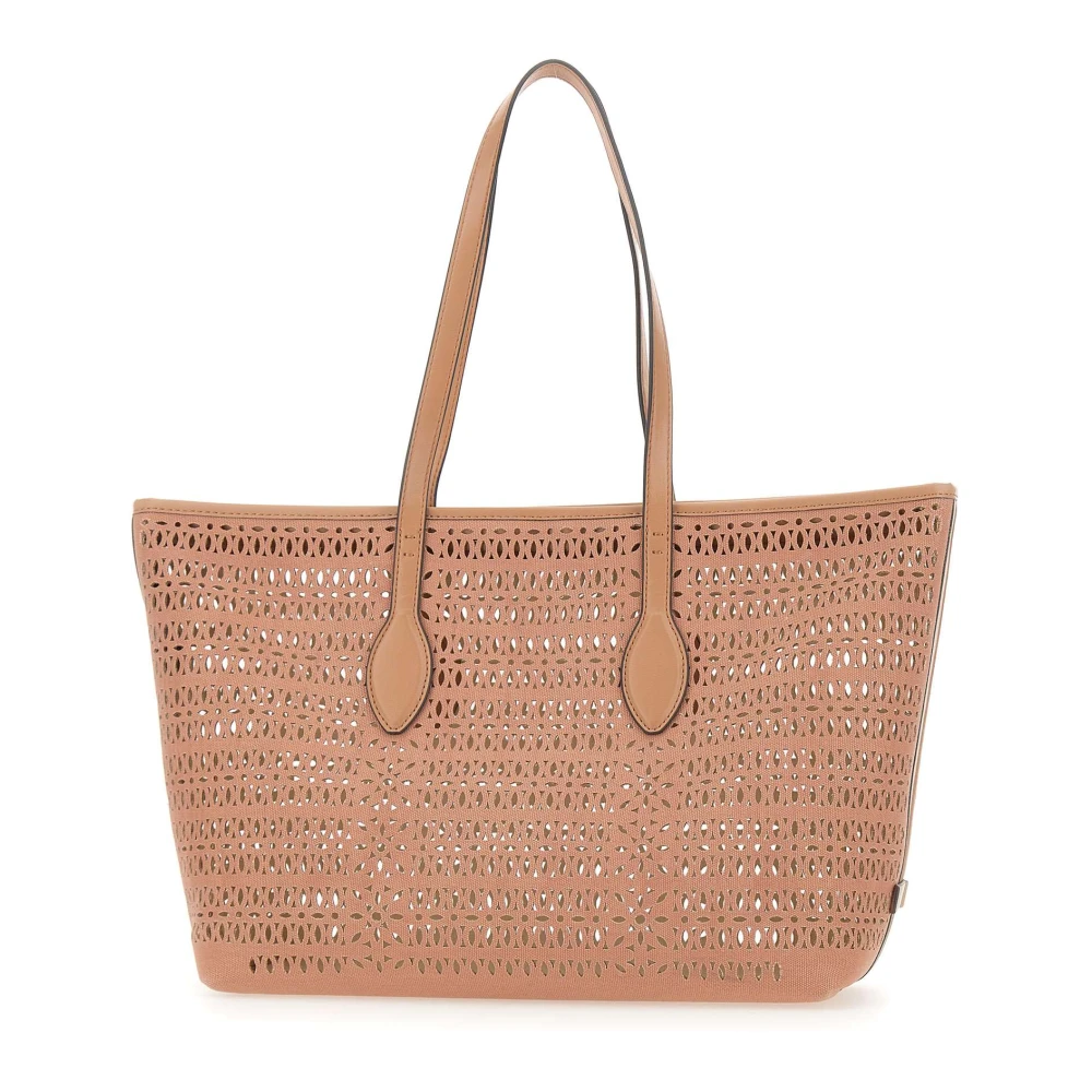 Gianni Chiarini Women's Pink Shopping Bags, One Size, Mashup Shopper