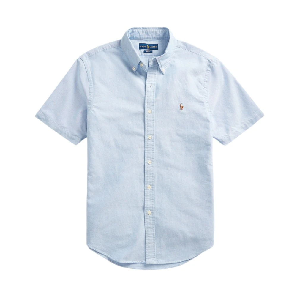 Ralph Lauren Slim Fit Oxford Overhemd Blue Heren