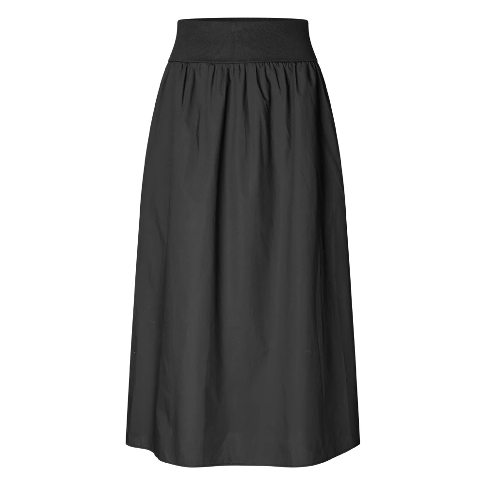 Samsøe Samsøe Women's Black Midi Skirts - Midi Skirts - Xs - Skirts