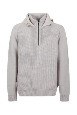 Resort Hooded Wool Sweater