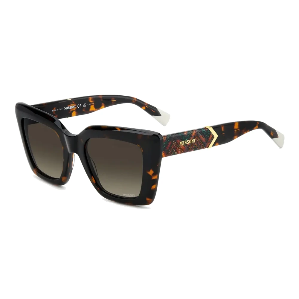 Missoni Women's Brown Cat-Eye Sunglasses Gradient Lenses - Sunglasses - 51 Mm - Accessories