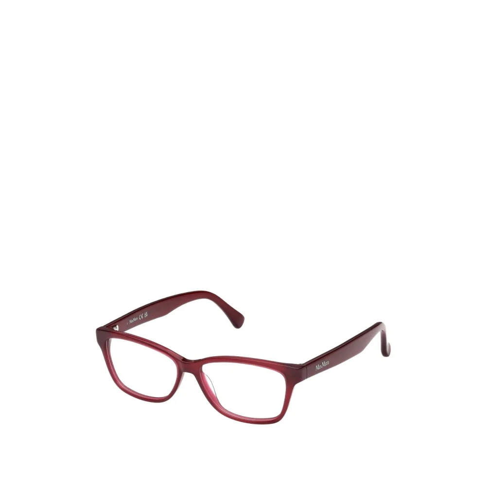 Max Mara Red Glasses, Female, 52 Mm, Eyeglasses