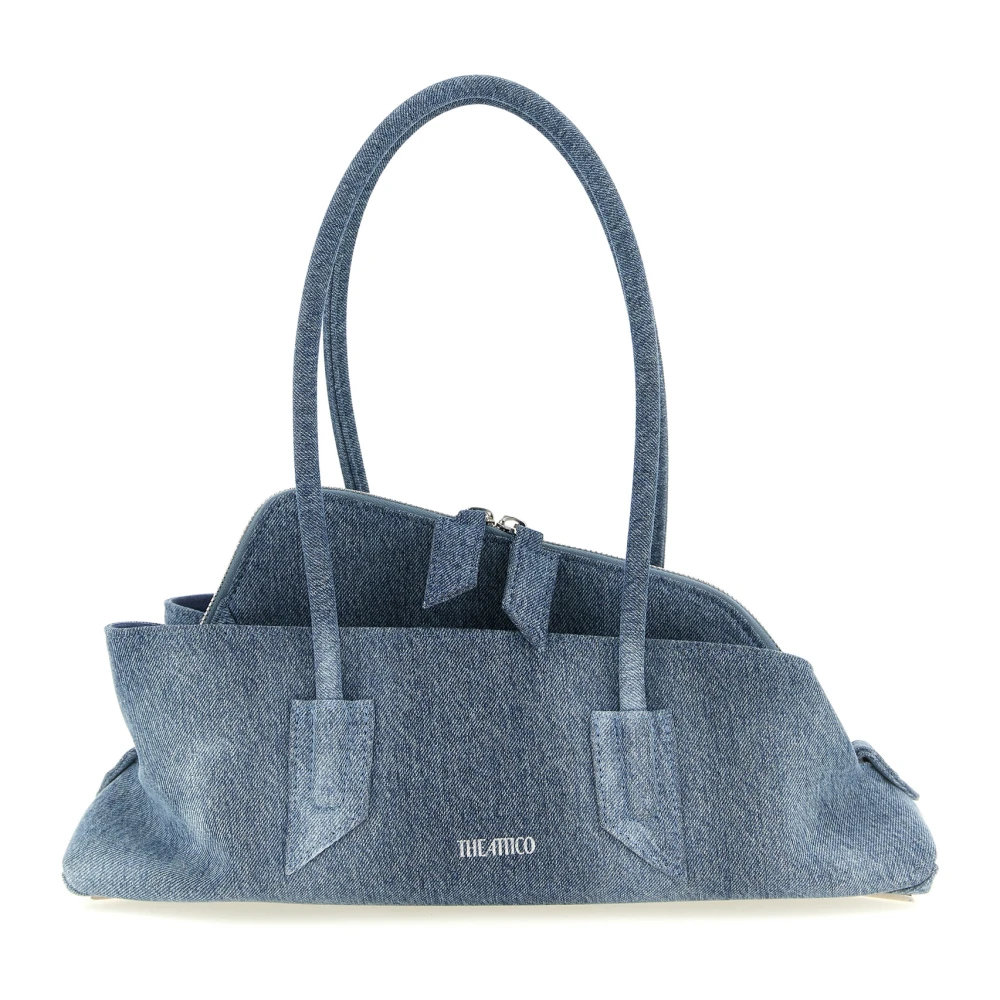 The Attico , Shoulder Bags, Female, Blue, One Size, La Passeggiata Small Shoulder Bag