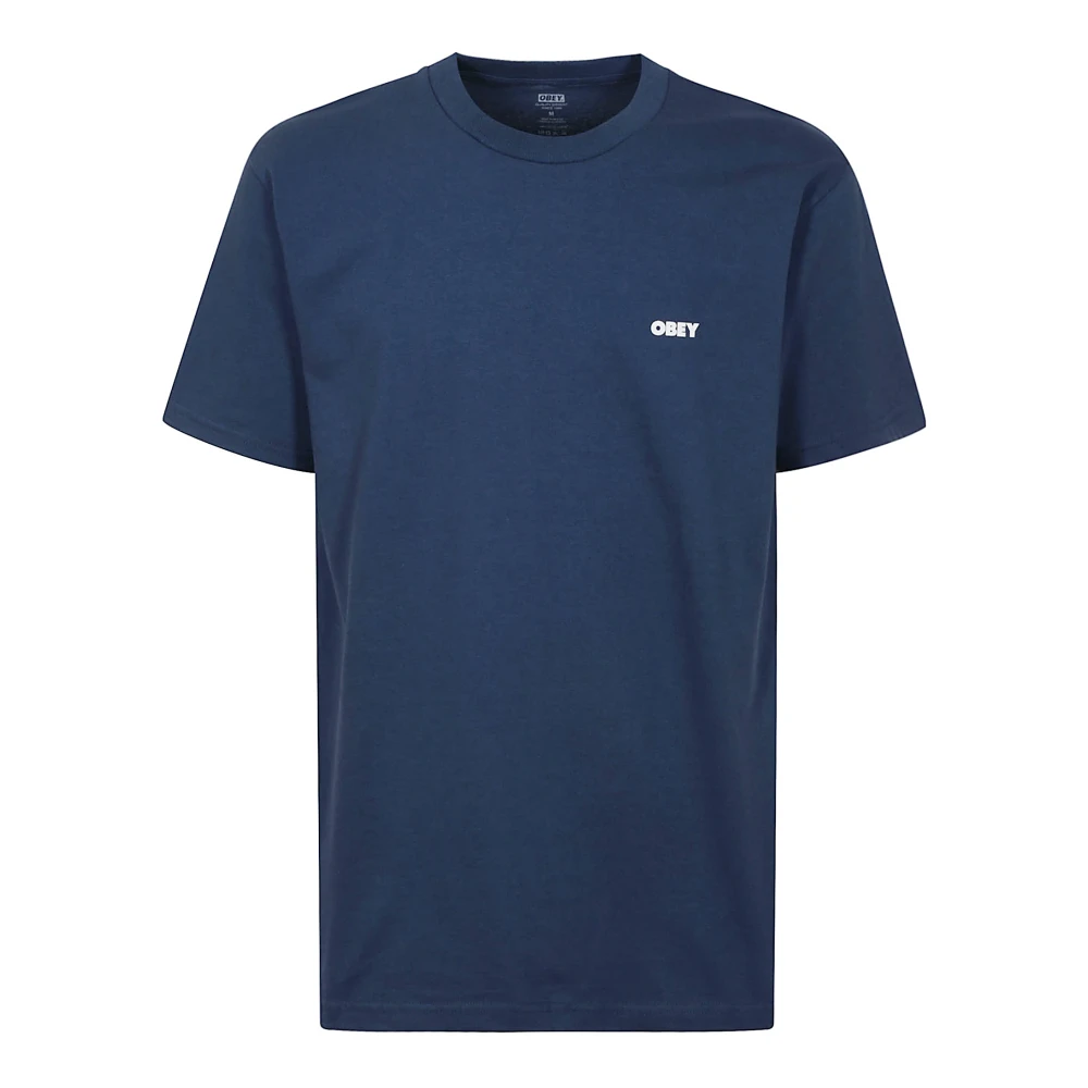 Obey - Tops > T-Shirts - Blue - Obey - Modalova