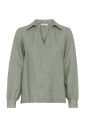 green-linen-blouse-with-v-neck