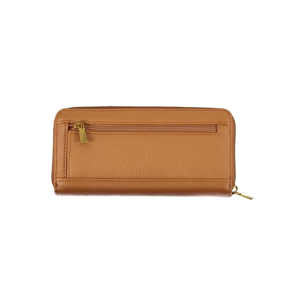 Guess Chique Bruine Multipocket Portemonnee Brown Dames