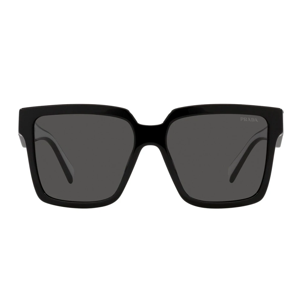 Prada Unisex Black Sunglasses - Sunglasses - 56 Mm - Accessories