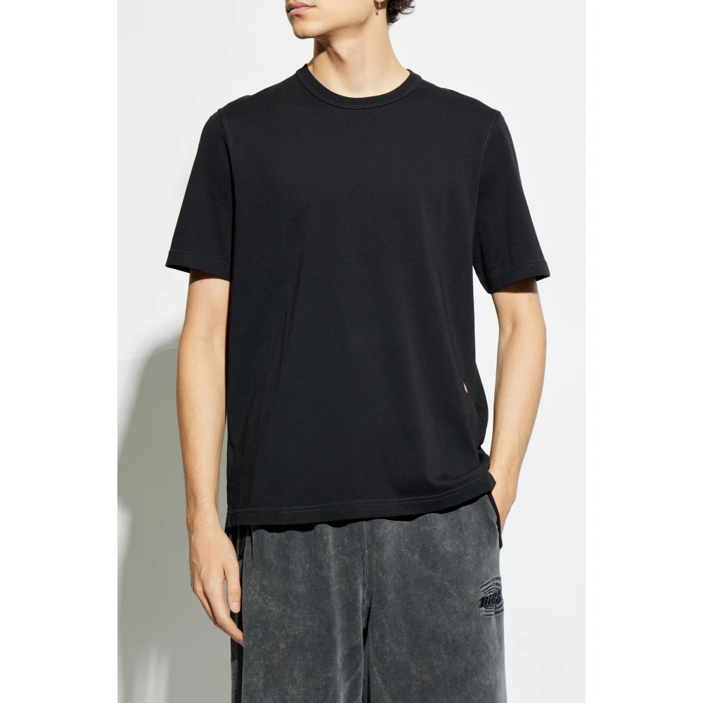 Diesel T-shirt T-Adjust-Slits-R13 Black Heren