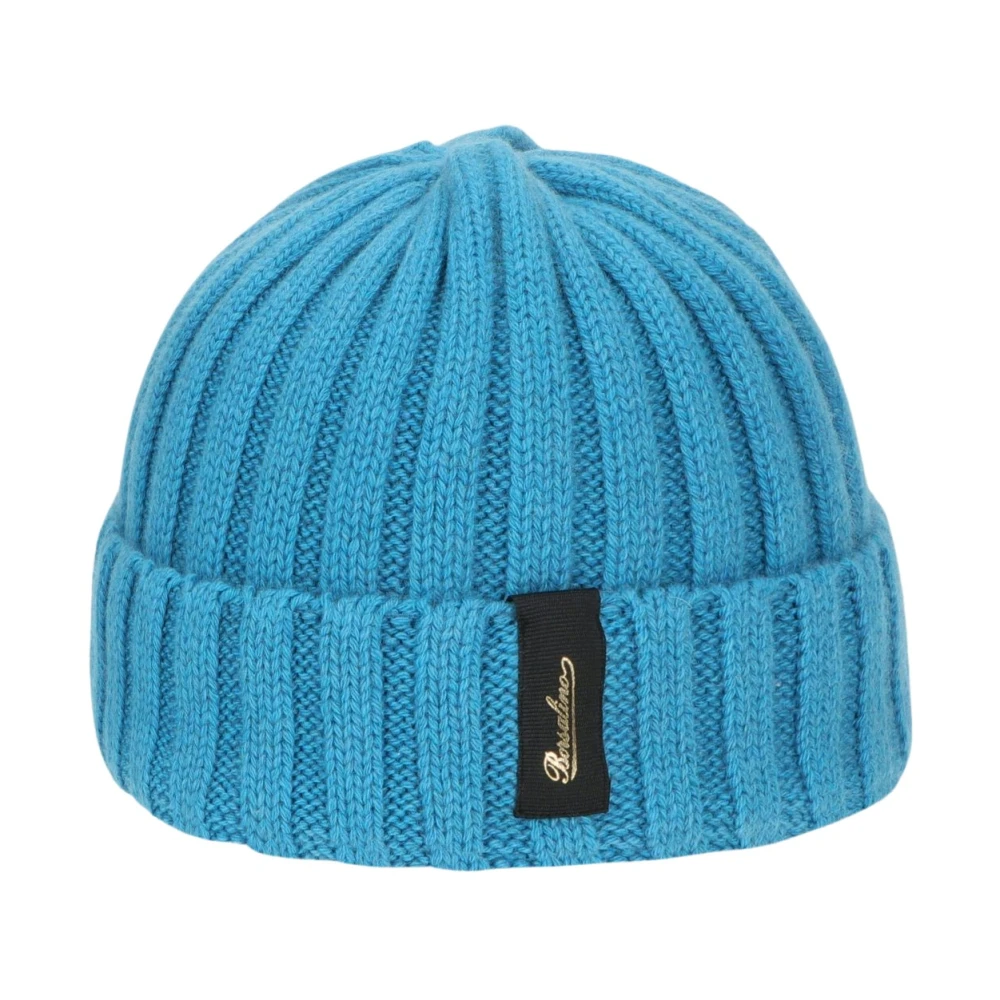 Borsalino Women's Blue City Cashmere Beanie Hat