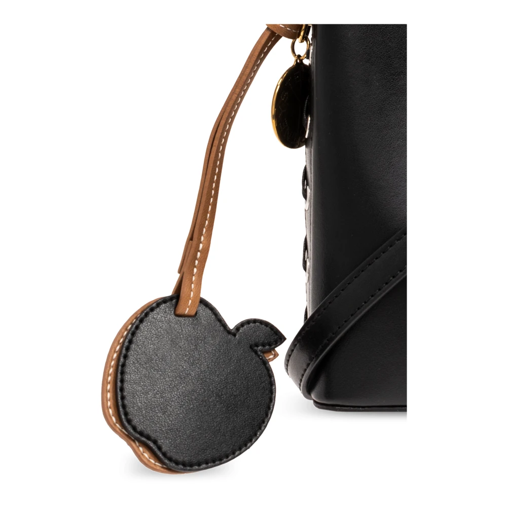 Stella Mccartney Emmer schoudertas Black Dames