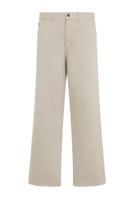Jeans i gammal denim med fem fickor
