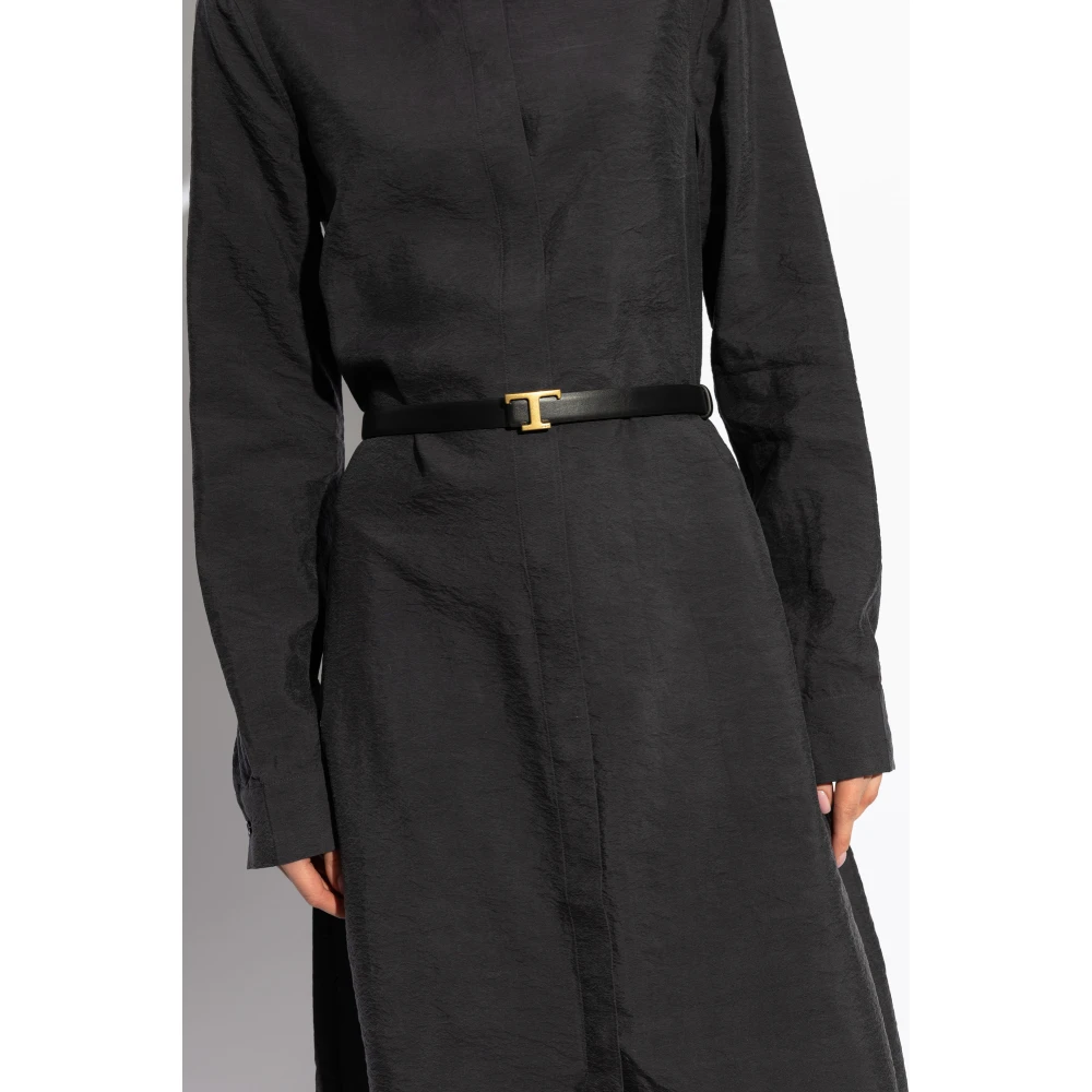 TOD'S Omkeerbare riem Black Dames