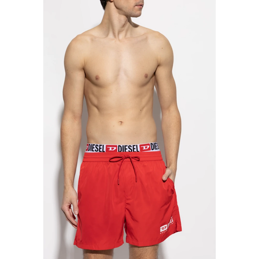 Diesel Zwemshorts Rio-41-D-Core Red Heren