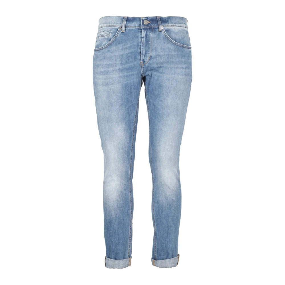 Dondup Snygga Denim Jeans för Män Blue, Herr