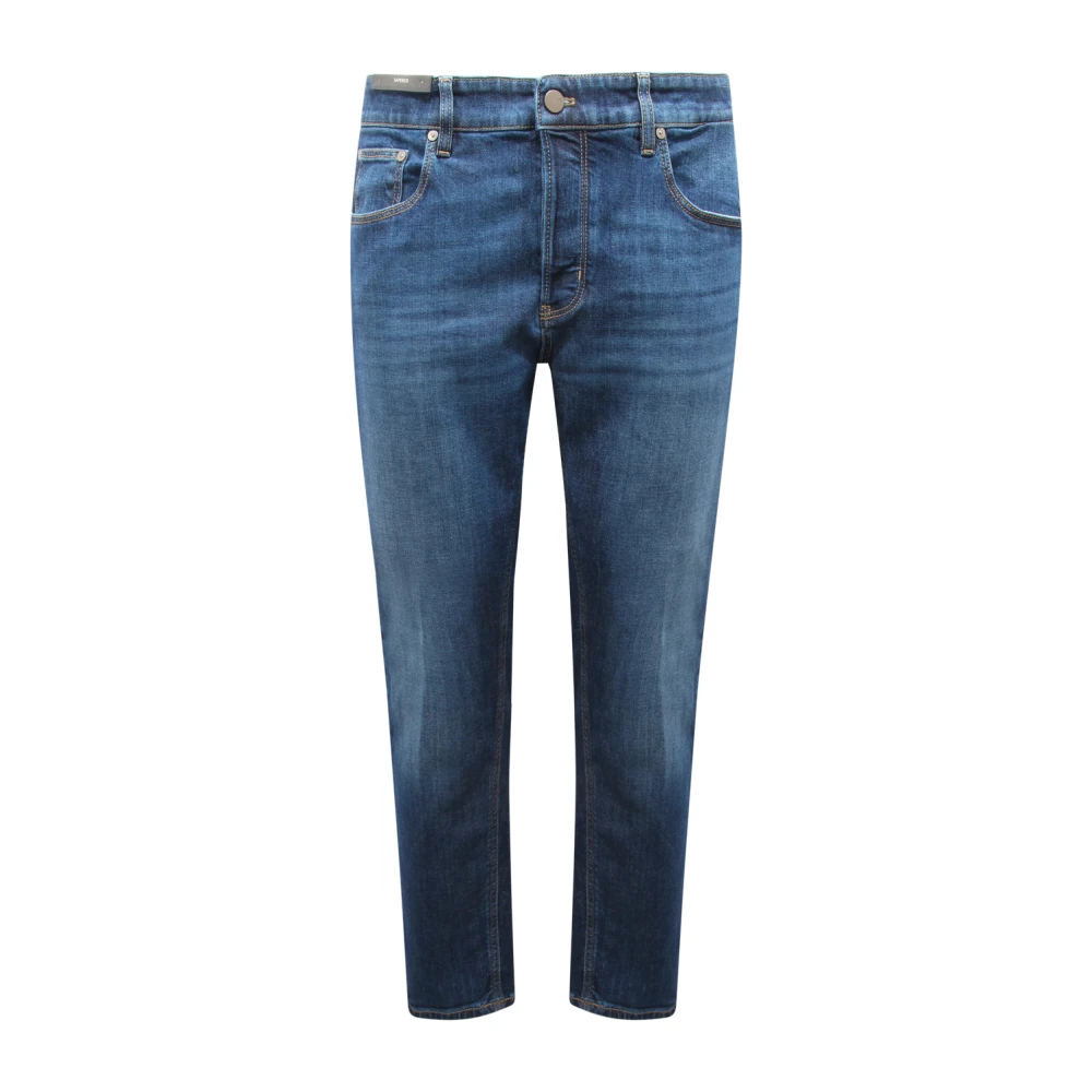 Pt01 Uomo Blu - Pantaloni Torino Modello Made In Italy - Jeans - W33