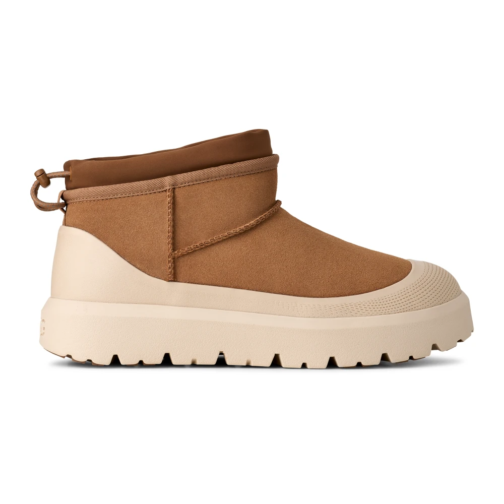 UGG® Cl Ultra Mini Weather Hybrid for Men in Brown, Size 6, Suede/Polyester/Wool - Image 3