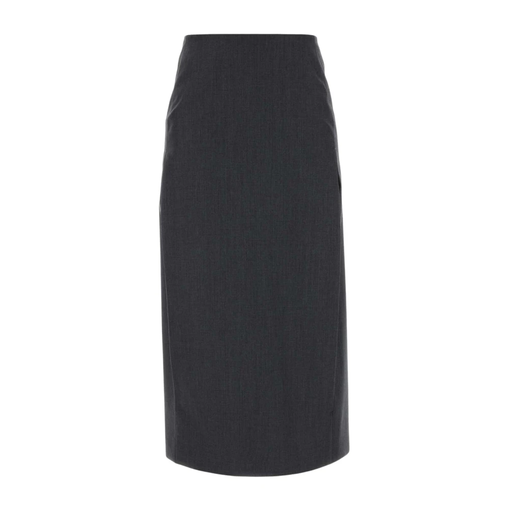 Jil Sander Donna Grigio Gonne, L, New,