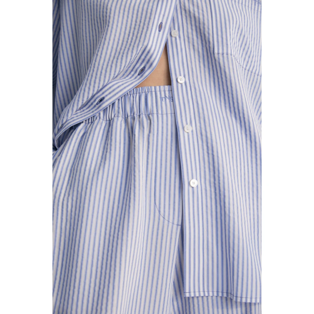 The New Society Niki Woman Pant Blue Dames