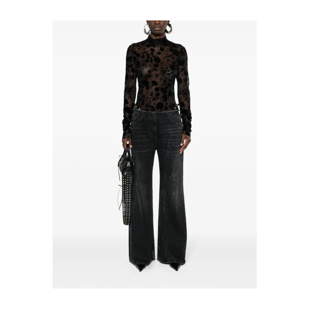 Givenchy Voyou Jeans Black Dames