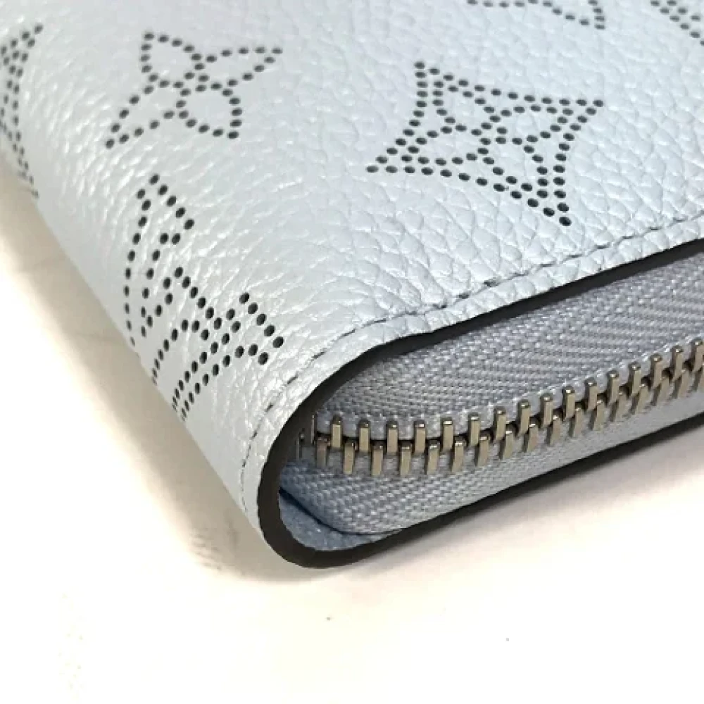 Louis Vuitton Vintage Pre-owned Fabric wallets Blue Dames