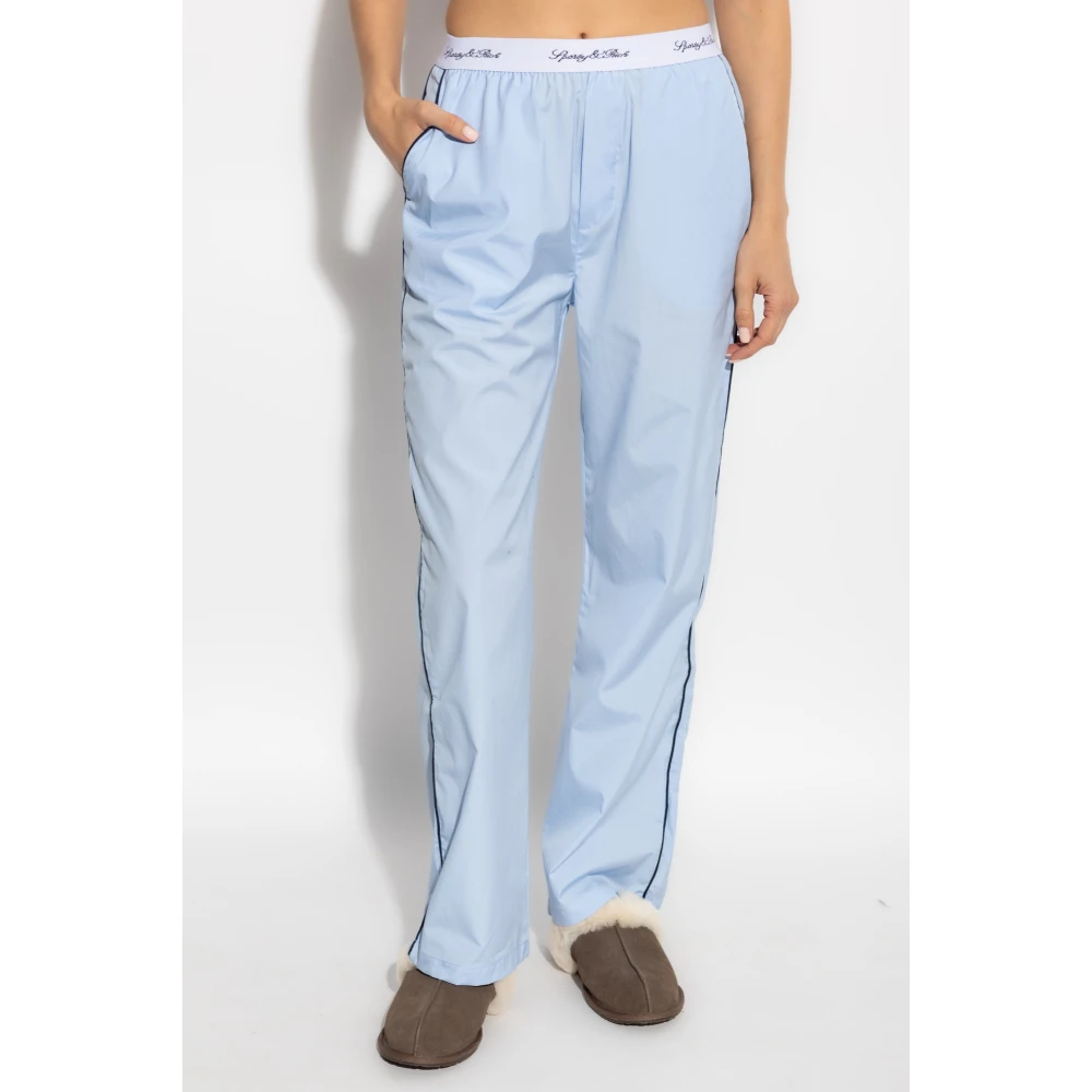 Sporty & Rich Pyjamabroek uit de Wall Street collectie Blue Heren