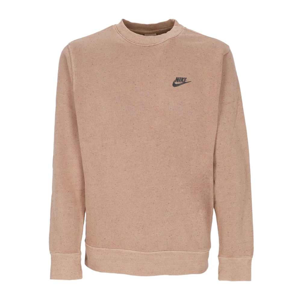 Nike Pink Long Sleeve Training Tops, Male, Xs, Revival Crewneck Sweatshirt