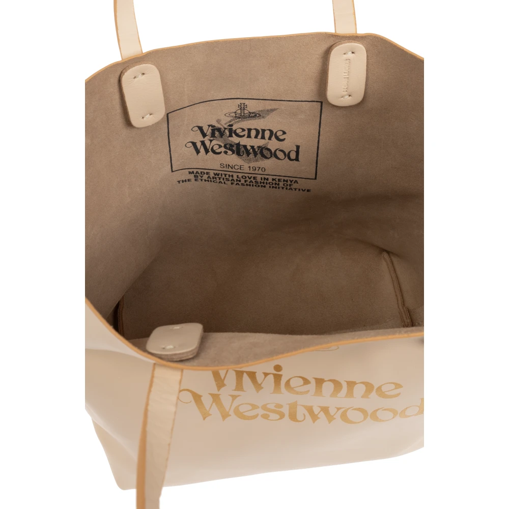 Vivienne Westwood Handtas Studio Klein Beige Unisex