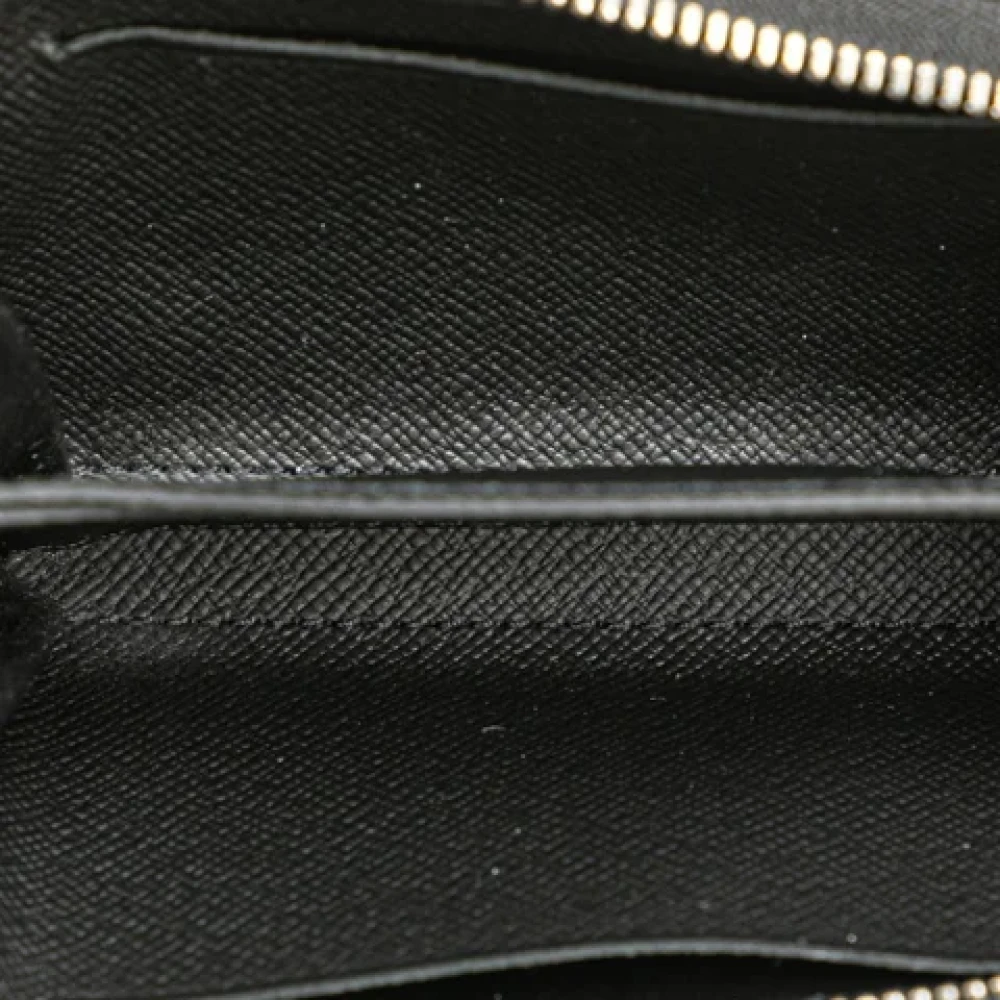 Louis Vuitton Vintage Pre-owned Leather wallets Black Heren