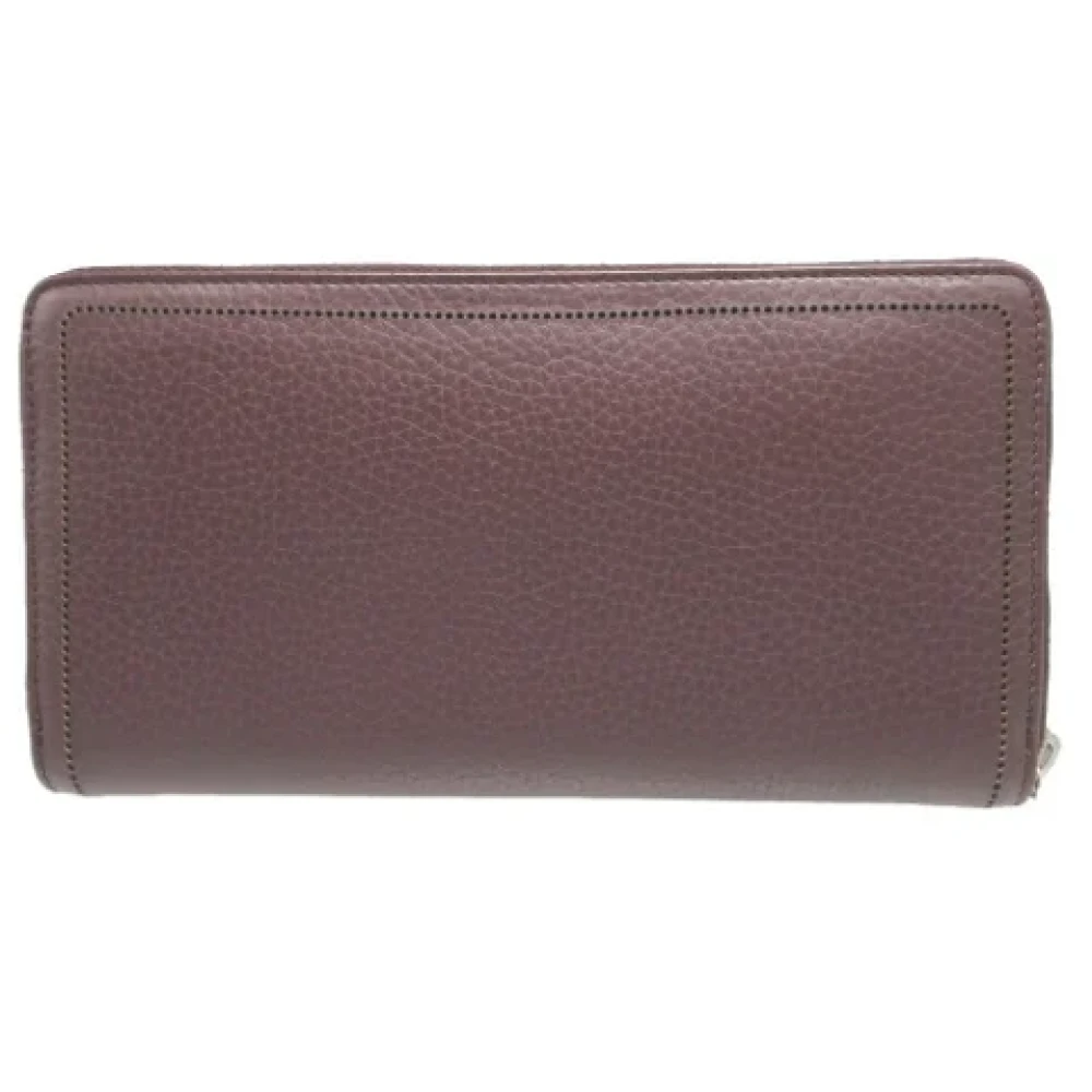 Balenciaga Vintage Pre-owned Leather wallets Brown Dames