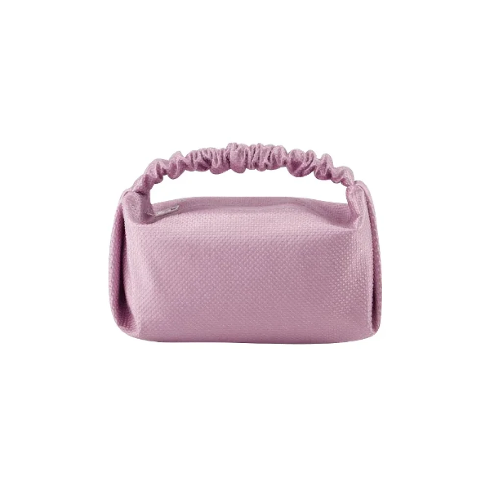 Alexander wang Nieuwe Plastic Handtassen met Bovenhandvat Pink Dames