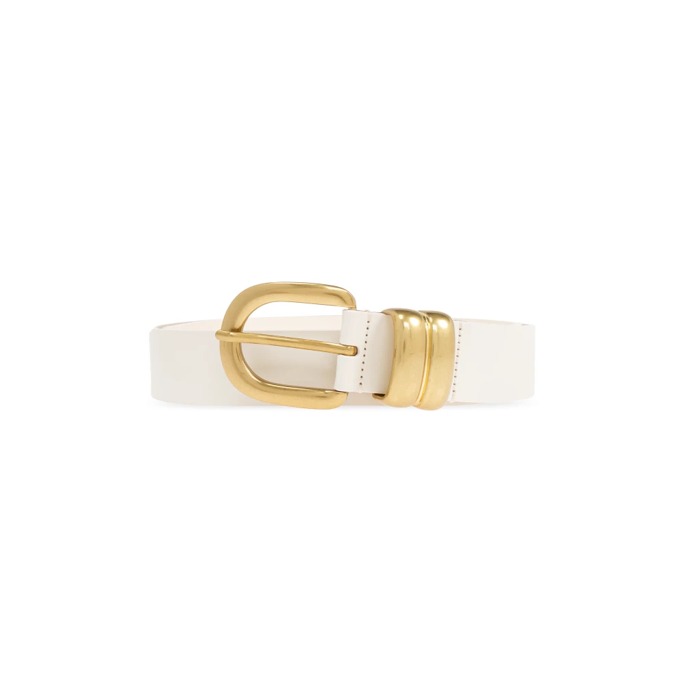 By Malene Birger Leren riem By Herenne Birger White Dames