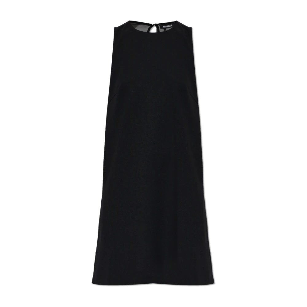 Rotate Birger Christensen Donna Nero - Abito Senza Maniche - Dresses - S