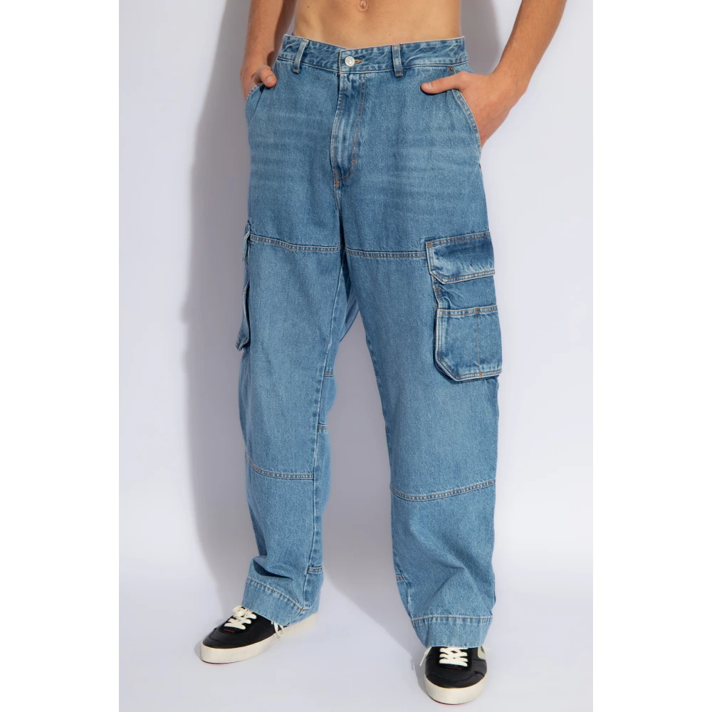 Diesel D-Fish-Cargo L.32 jeans Blue Heren