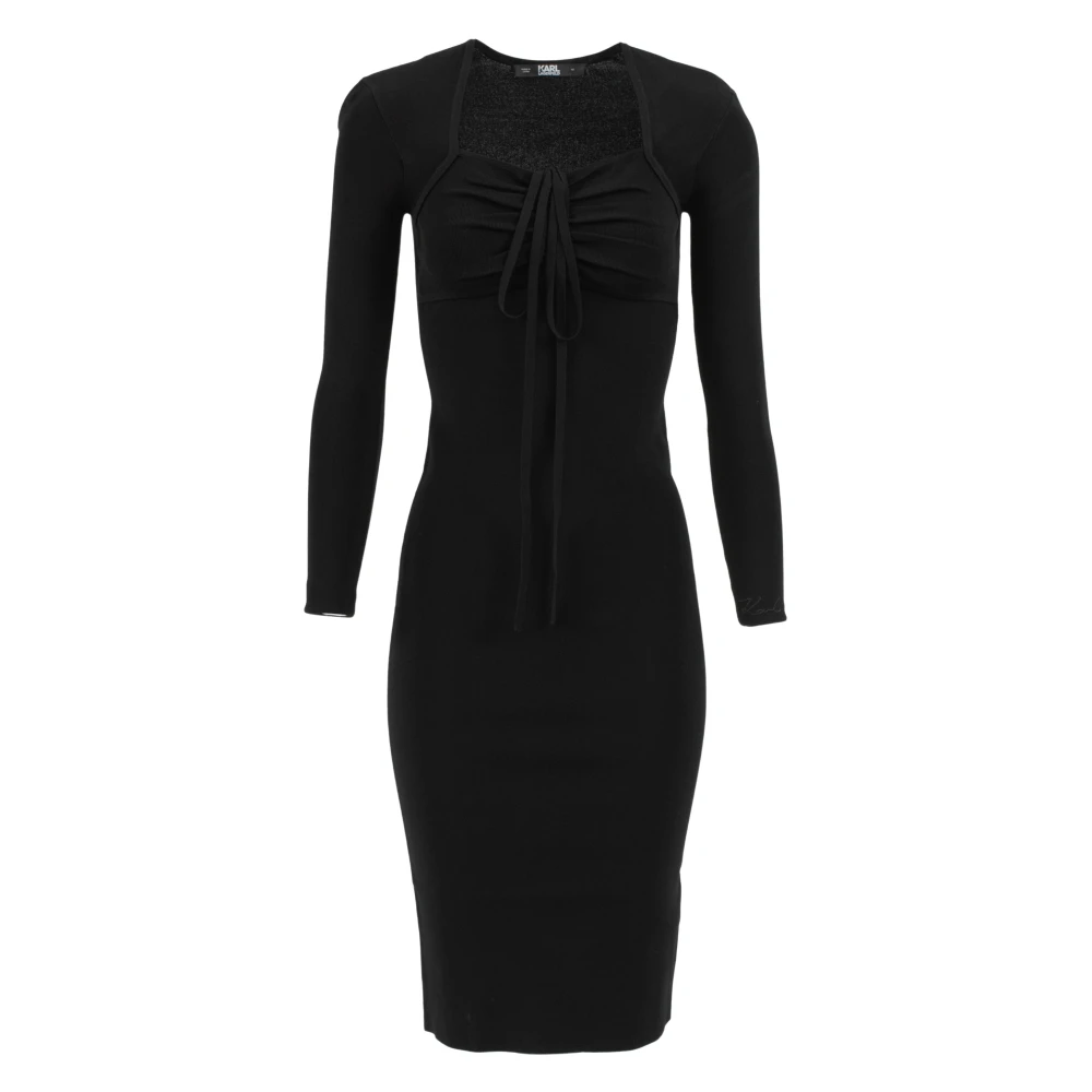 Karl Lagerfeld Summer Dresses Black Dames