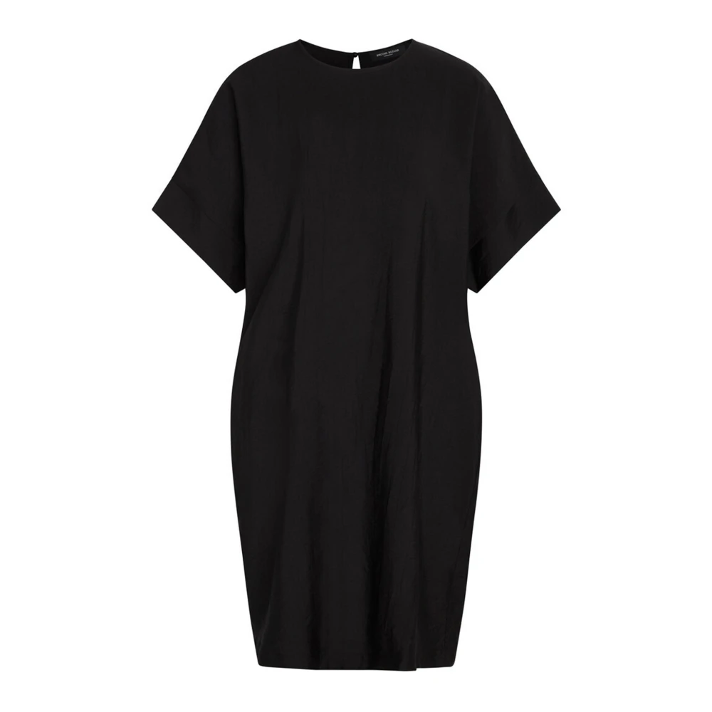 Bruuns Bazaar Kort Kledingstuk Jurk met Korte Mouwen Black Dames