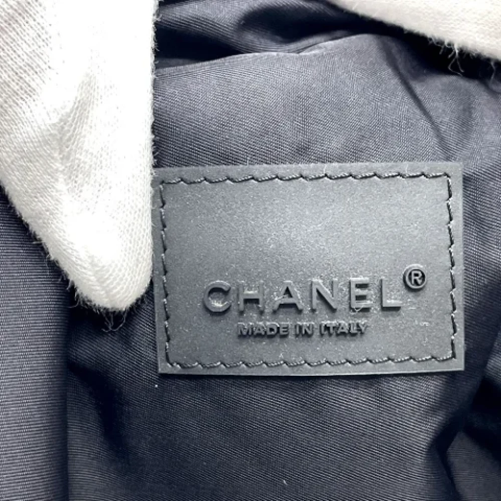 Chanel Vintage Pre-owned Fabric chanel-bags White Dames