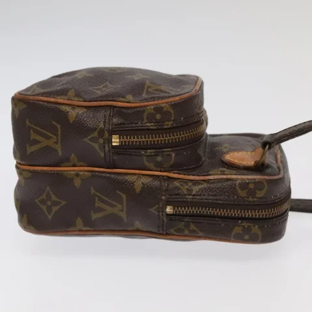 Louis Vuitton Vintage Pre-owned Canvas shoulder-bags Brown Dames
