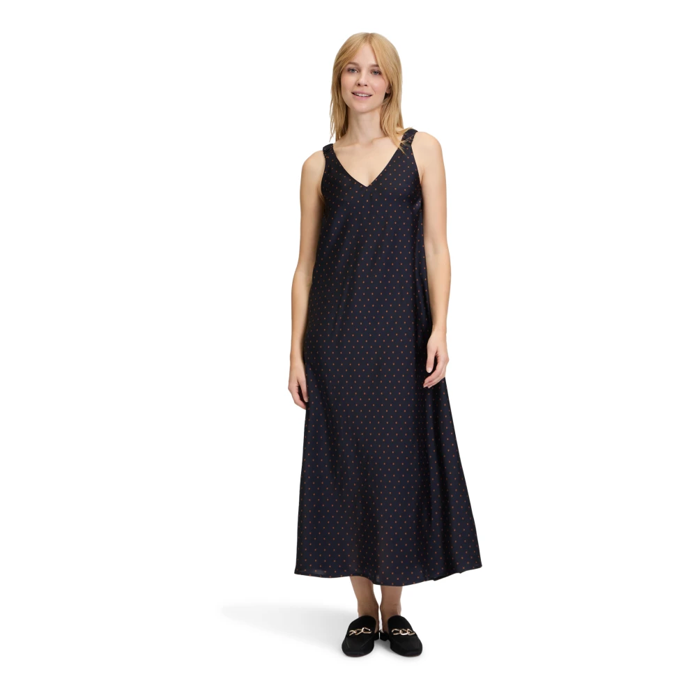 Vera Mont Polkadot jurk met V-hals Multicolor Dames