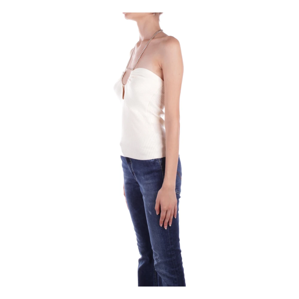 Liu Jo Witte Hanger Top White Dames
